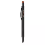 pomarańcz - Długopis metalowy z kolorowym grawerem Pearly