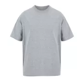 Koszulka męska oversize 180 g/m² Sol's BOXY MEN Jasnoszary Melanż