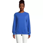 Bluza unisex organiczna 280 g/m² Sol's COMET Niebieski