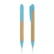 Sky Blue - Długopis z papieru i włókien pszenicy