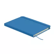 Notes A5 w okładce z PU 96 kartek w linię ARCOLOOP Niebieski
