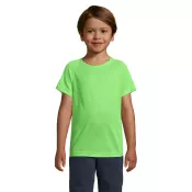 Koszulka sportowa dziecięca 140 g/m² Sol's SPORTY KIDS Neon Green