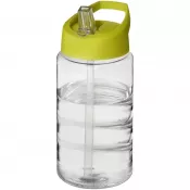 Limonka-Przezroczysty - Bidon H2O Bop o pojemności 500 ml z wieczkiem z dzióbkiem