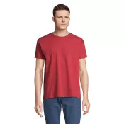 Koszulka męska bawełniana 190 g/m² Sol's IMPERIAL Folk Red Twin