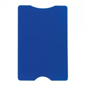 niebieski - Etui na kartę anti-skimming (plastikowe)