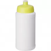 Biały-Limonka - Bidon Baseline® Plus o pojemności 500 ml z wieczkiem sportowym