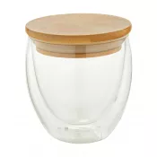 transparentny - Bondina S szklany kubek termiczny