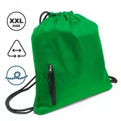 zielony - Worek ze sznurkiem | Salim