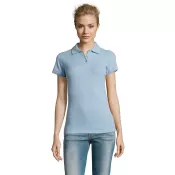Polo damskie piqué 180 g/m² Sol's PERFECT WOMEN Sky Blue Pique