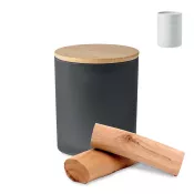 Świeca zapachowa w matowym szkle 120 g KEOPS SMALL Czarny