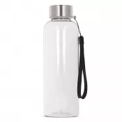 czarny transparentny - Butelka na wodę Jude R-PET 500ml