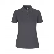 Charcoal - Koszulka bawełniana damska 210 g/m² ID Polo/stretch 527