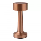 miedź - Lampa stołowa MUSHROOM ze stali nierdzewnej