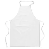 Fartuch kuchenny bawełniany 180 g/m² KITAB GLASGOW Bialy