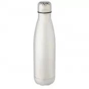 Srebrny - Cove Izolowana próżniowo butelka ze stali nierdzewnej 500 ml