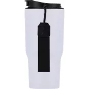 biały - Kubek termiczny 550 ml ze stali z recyklingu DANA
