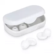 biały - Zatyczki do uszu Travel-Comfort