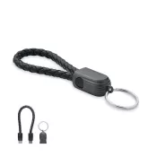 Brelok z kablem USB-C 60W FAULETI LOOP
