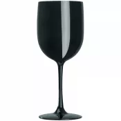 czarny - Kieliszek plastikowy ST. MORITZ 450 ml
