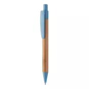 niebieski - Boothic długopis bambusowy
