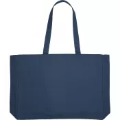 granatowy - Torba z bawełny organicznej z długimi uszami 270 g/m2 MARCELLO
