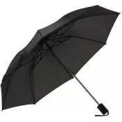 czarny - Parasol manualny ø88 cm FRANCO
