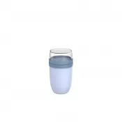 Niebieski - Mepal Ellipse izolowany pojemnik na lunch 750+300 ml