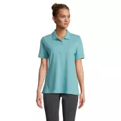 Koszulka polo damska Sol's PACIFIC WOMEN Pool Blue