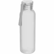 przeźroczysty - Butelka PET soft touch READING 600 ml