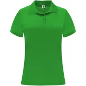 Green Fern - Damska sportowa koszulka polo z poliestru 150 g/m² ROLY MONZHA WOMAN 0410