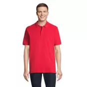 Koszulka polo organiczna 210 g/m² Sol's PEGASE Bright Rojo