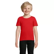 Koszulka dziecięca organiczna Sol's PIONEER KIDS Czerwony