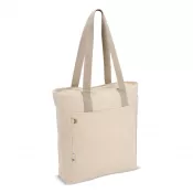 Ecru / beżowy - Torba Canvas InSideOut Reuuz 33 x 42 x 10 cm