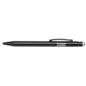 srebrny - Długopis aluminiowy BLACK BEAUTY