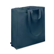 Torba na zakupy z recyklingu 380 g/m² GAVE COLOUR Niebieski