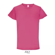 Koszulka sportowa unisex 130 g/m² Sol's SPRINT Ribbon Pink