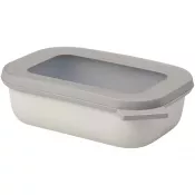 Biały - Mepal Cirqula 500 ml – prostokątna wszechstronna miska