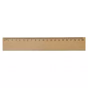drewniany - Drewniana linijka 20cm