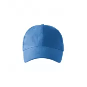 Lazurowy - Reklamowa czapka z daszkiem Malfini 6P 305