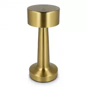 złoty - Lampa stołowa Lumo z 3 trybami świecenia i możliwością ściemniania