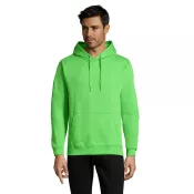 Bluza unisex z kapturem 280 g/m² Sol's SNAKE Lime