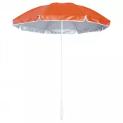 pomarańczowy - Parasol plażowy ø147 cm