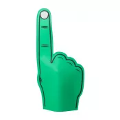 zielony - Dłoń dla kibiców z pianki EVA