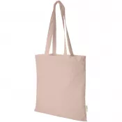 Różowe złoto - Orissa  torba na zakupy z bawełny organicznej z certyfikatem GOTS o gramaturze 100 g/m²