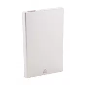 srebrny - RaluFour power bank 4000 mAh