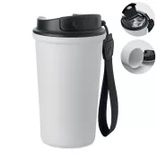 Kubek termiczny z ceramiczną wyściółką 400 ml NAKANO Bialy