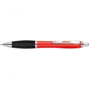 czerwony - Długopis plastikowy Lima