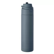 Butelka stalowa ze słomką 650 ml TOIEN ONE Petrol