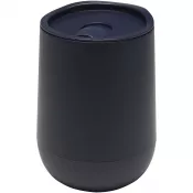 Granatowy - Kubek termiczny Corzo 360 ml o podwójnych ściankach