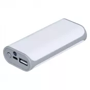 biały - Power bank 4000 mAh | Birch